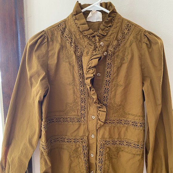 Sezane | Tops | Sezane Ulysse Shirt | Poshmark 